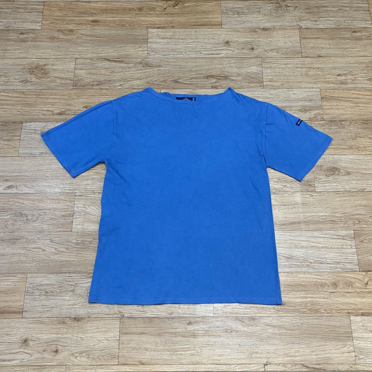Saint James 1990s Saint James Blue Tee Size US L / EU 52-54 / 3 - 1 Thumbnail