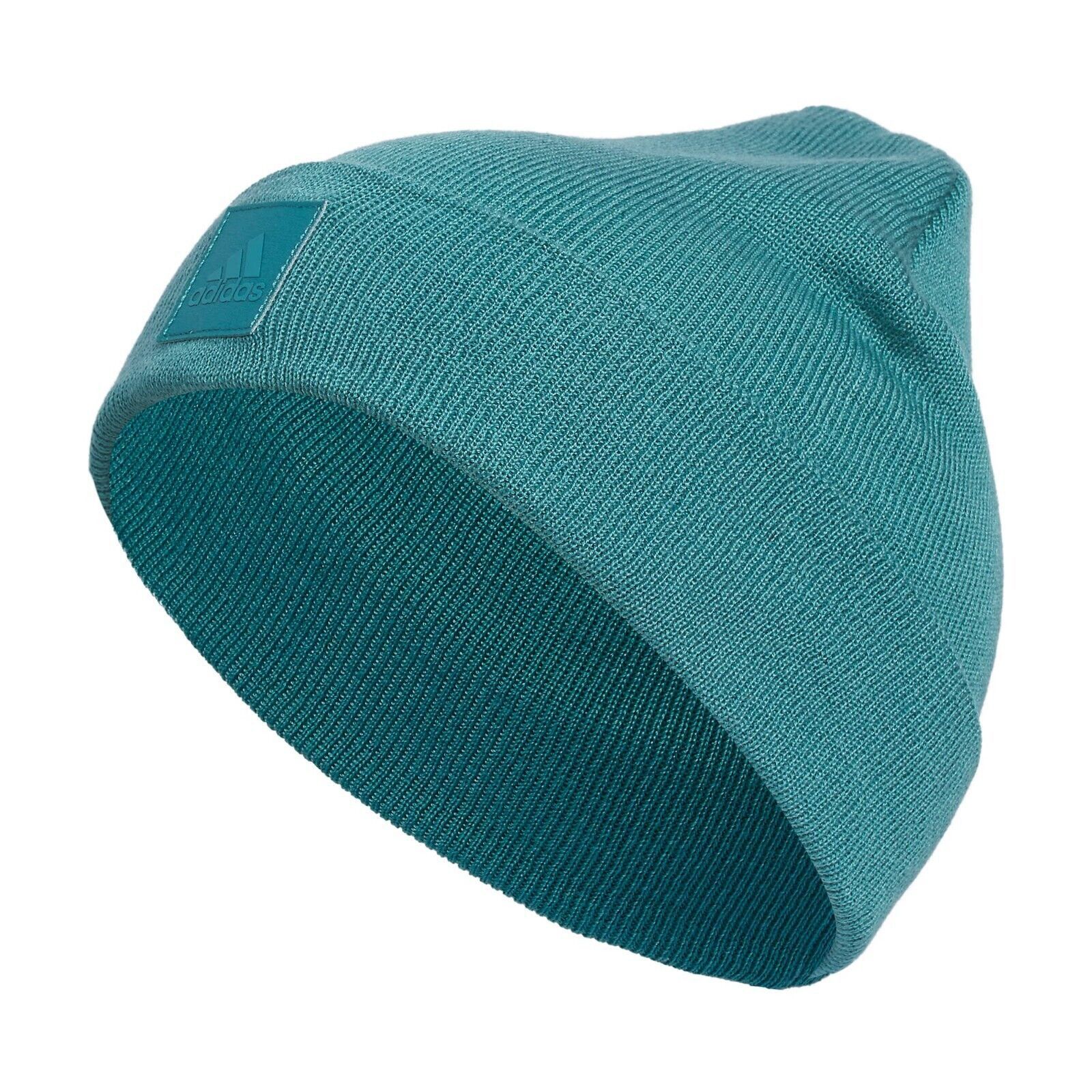 Adidas Adidas Beanie Cuffed Acrylic Knit Hat Cap Arctic Fusion Teal Size ONE SIZE - 1 Thumbnail