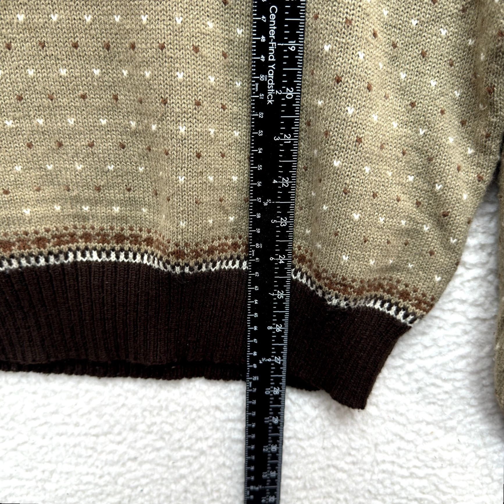 Vintage VINTAGE Astor One Sweater XL Mens Brown Winter Knit Fair Isle Icelandic Nordic Geometric Mens, XL, Brown, Geometric, 1990s Size US XL / EU 56 / 4 - 5 Thumbnail