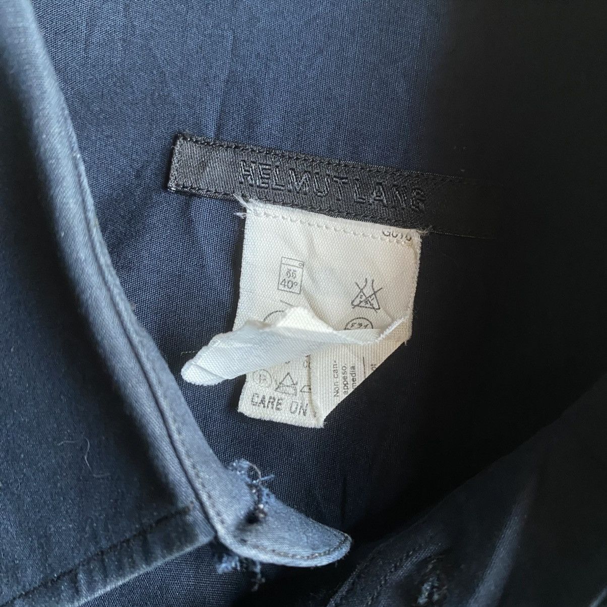 Helmut Lang Helmut Lang Archive Flap Front Tuxedo Shirt Size US S / EU 44-46 / 1 - 4 Thumbnail