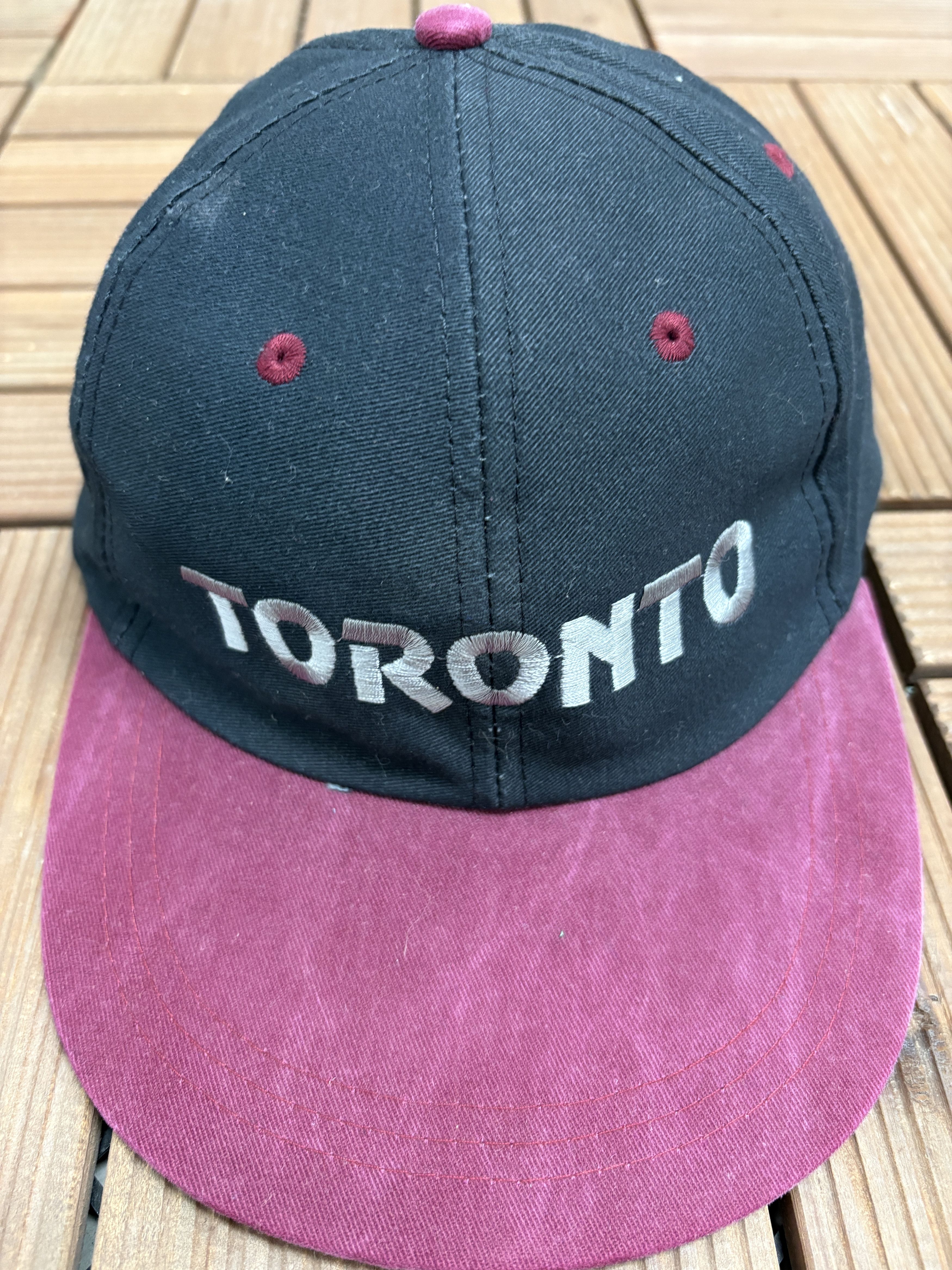 Vintage Toronto Tourist Embroidered Vintage Hat Cap Size ONE SIZE - 3 Thumbnail