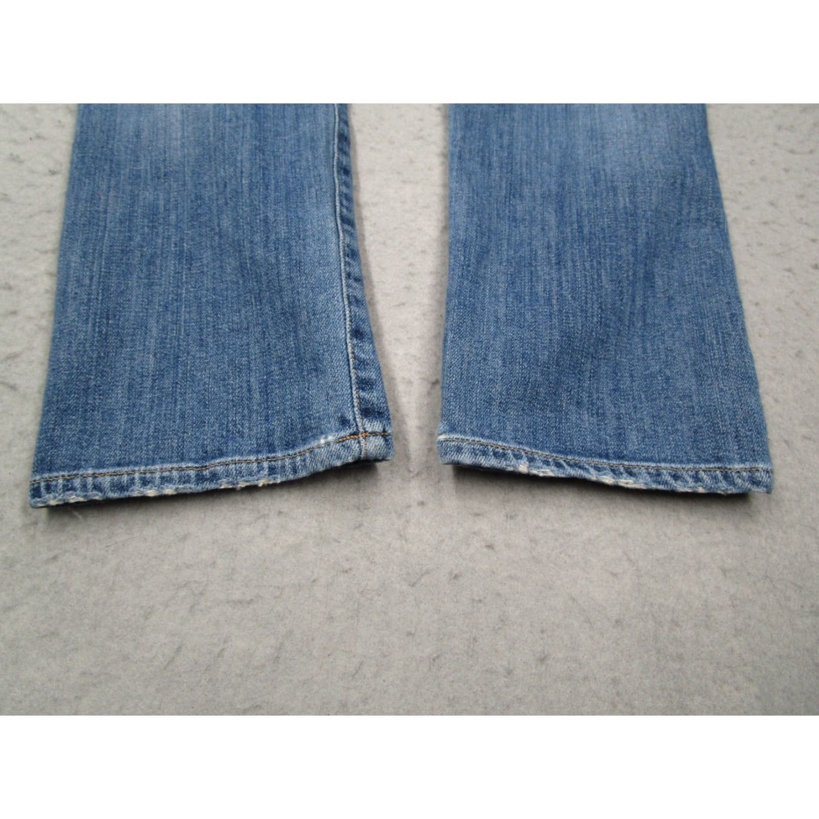 Agolde AGOLDE Jeans Womens ISABEL Slim Boyfriend Ankle Blue 26 Regular Denim 30x25 Cotton Blend Pockets Belt Loops Zip Mid Rise 8.5-10.5in Size 26" / US 2 / IT 38 - 7 Thumbnail