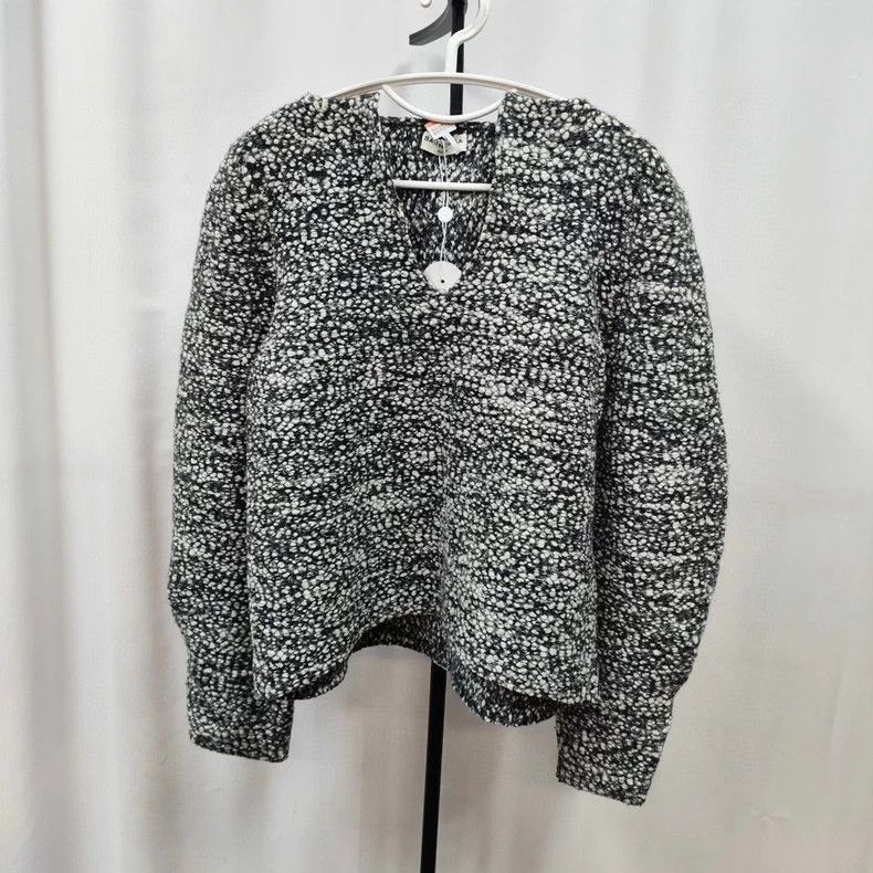 Balenciaga Balenciaga Wool Long Sleeve Gray - dmc Size US S / EU 44-46 / 1 - 1 Thumbnail