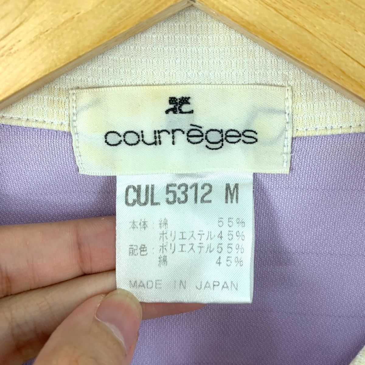 Courreges × Vintage Vintage 90's COURREGES Small Embroidery Logo Pocket Size US M / EU 48-50 / 2 - 9 Thumbnail