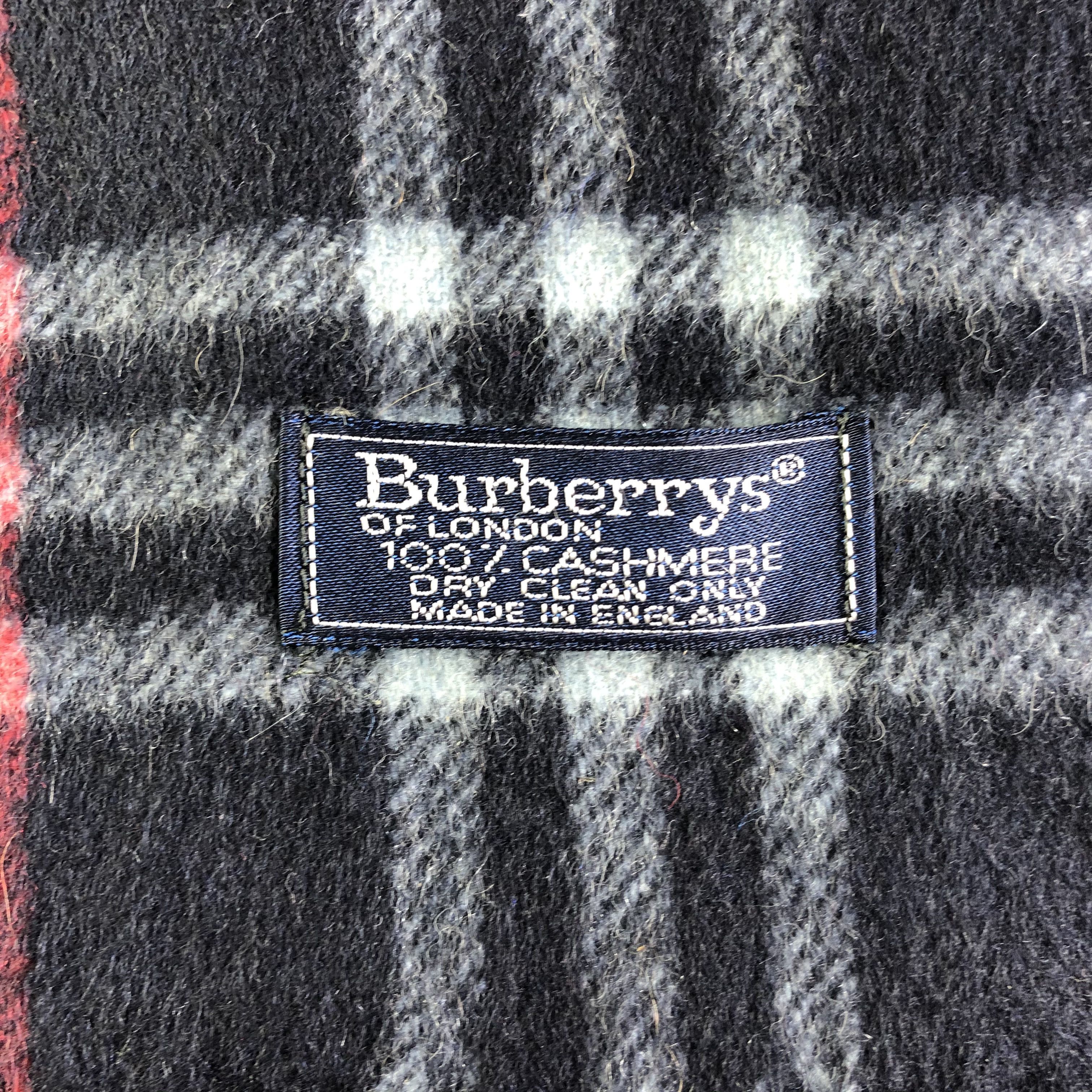 Burberry Burberry Cashmere Scarf / Muffler / Neckwear P614 Size ONE SIZE - 2 Thumbnail