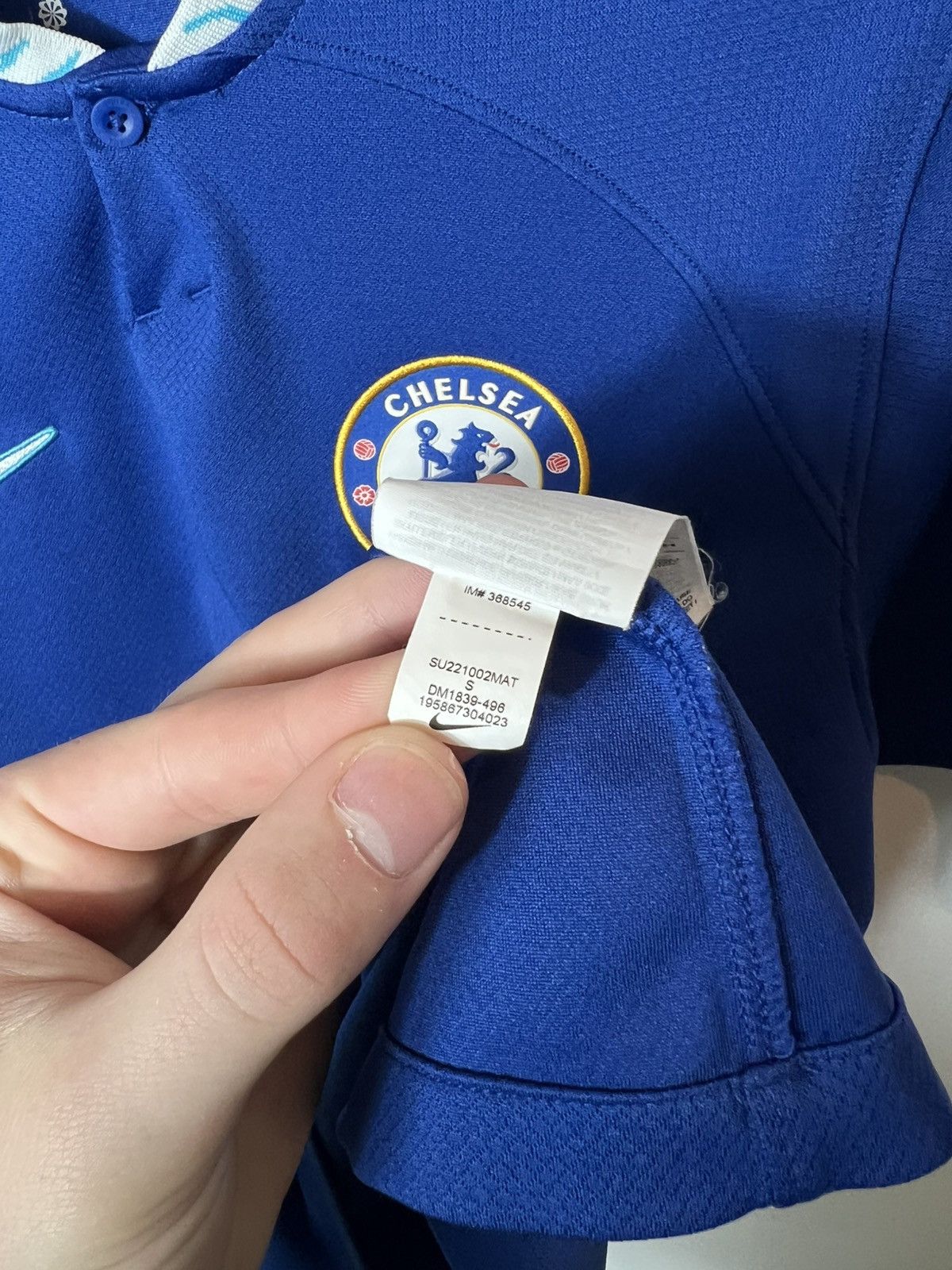 Nike Sportswear 22/23 Nike Chelsea FC Soccer Football Jersey Size US S / EU 44-46 / 1 - 8 Thumbnail
