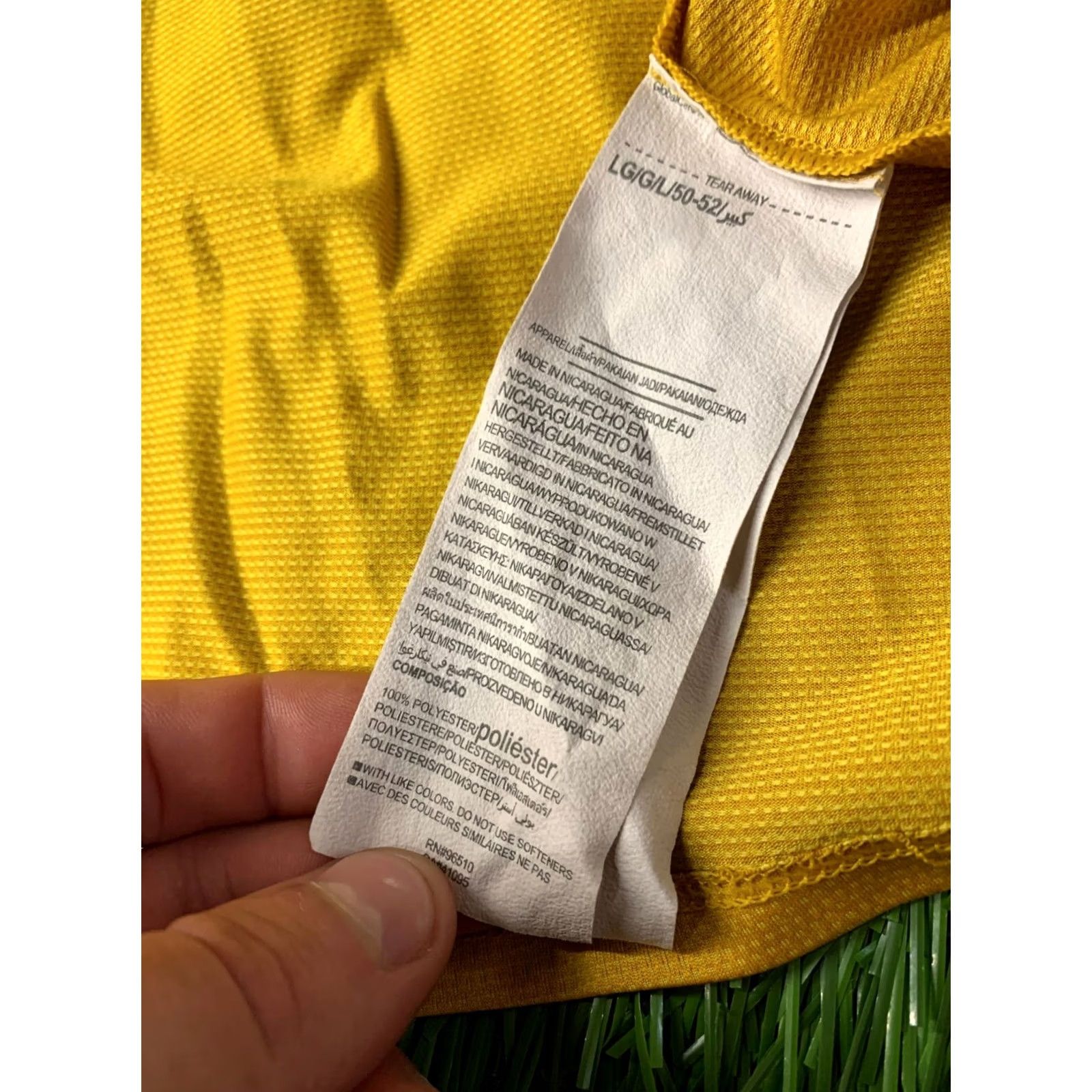 Under Armour Under Armour Tech Tee Shirt Mens L Yellow 100% Polyester Short Sleeve 2020 Classic Fit Training Jersey Shirt Size US L / EU 52-54 / 3 - 5 Thumbnail