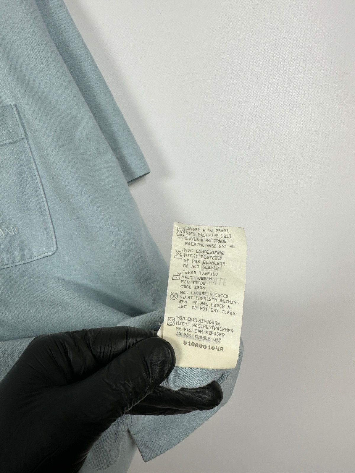 Stone Island 1997 Vintage Stone Island Archive Pocket Blue T-Shirt Size US XXL / EU 58 / 5 - 22 Thumbnail