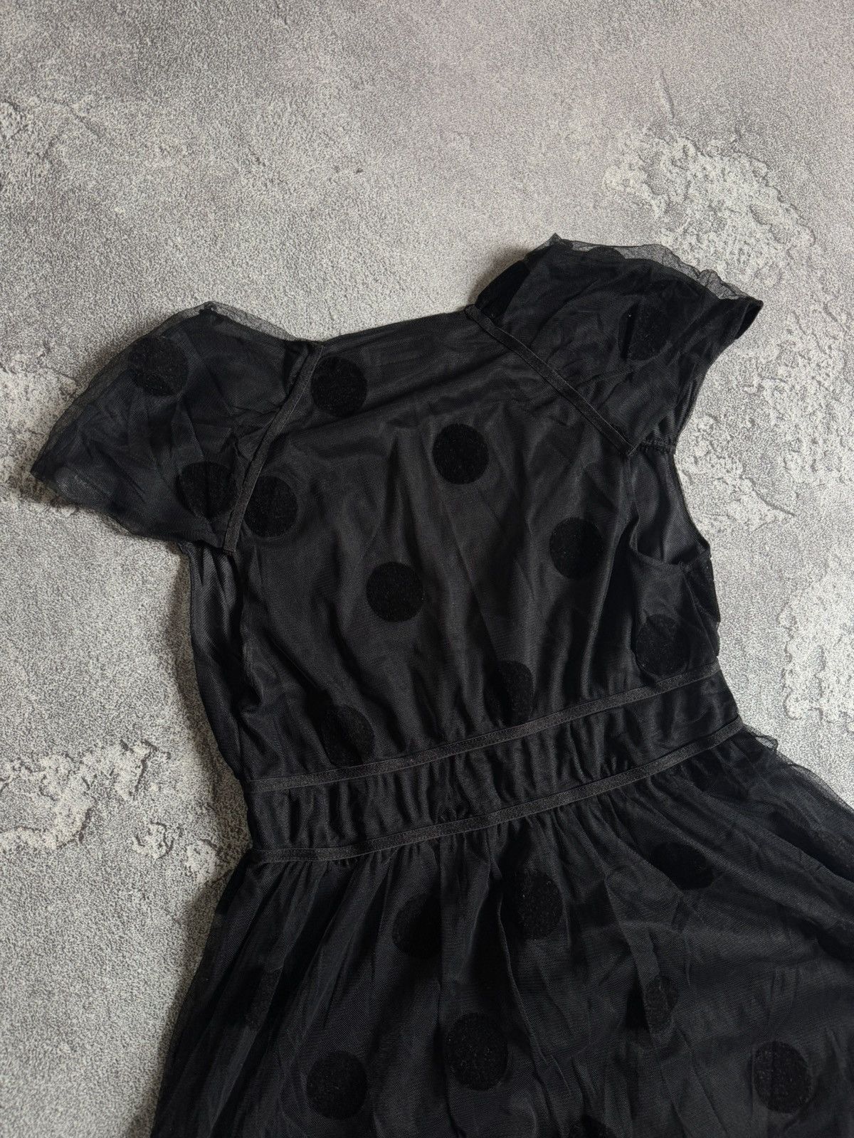 Miss Sixty Killah by Miss Sixty M size dotted mesh dress gothic Y2K Size M / US 6-8 / IT 42-44 - 18 Thumbnail