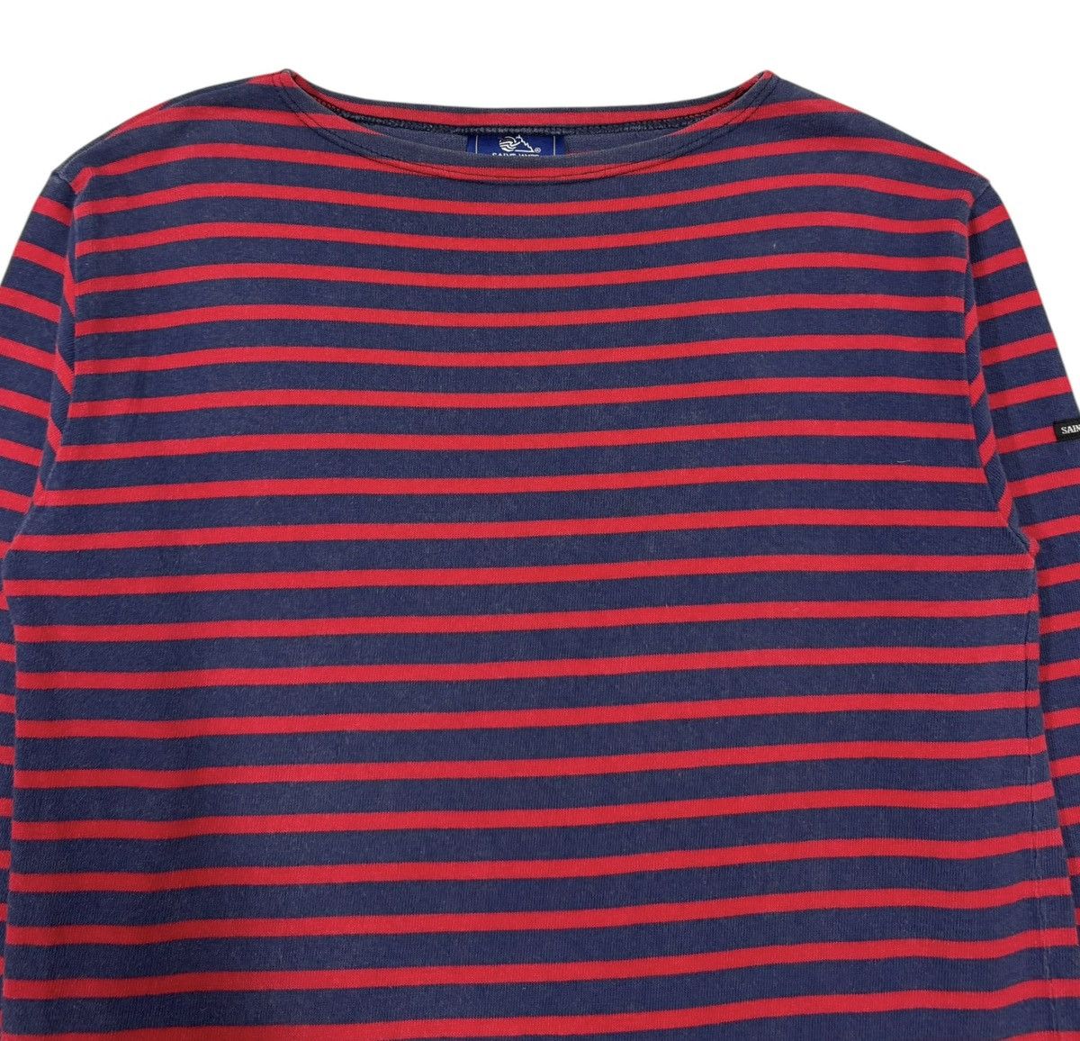 Saint James Vtg🔥Saint James Boatneck Striped Longsleeve Shirt Size US M / EU 48-50 / 2 - 3 Thumbnail