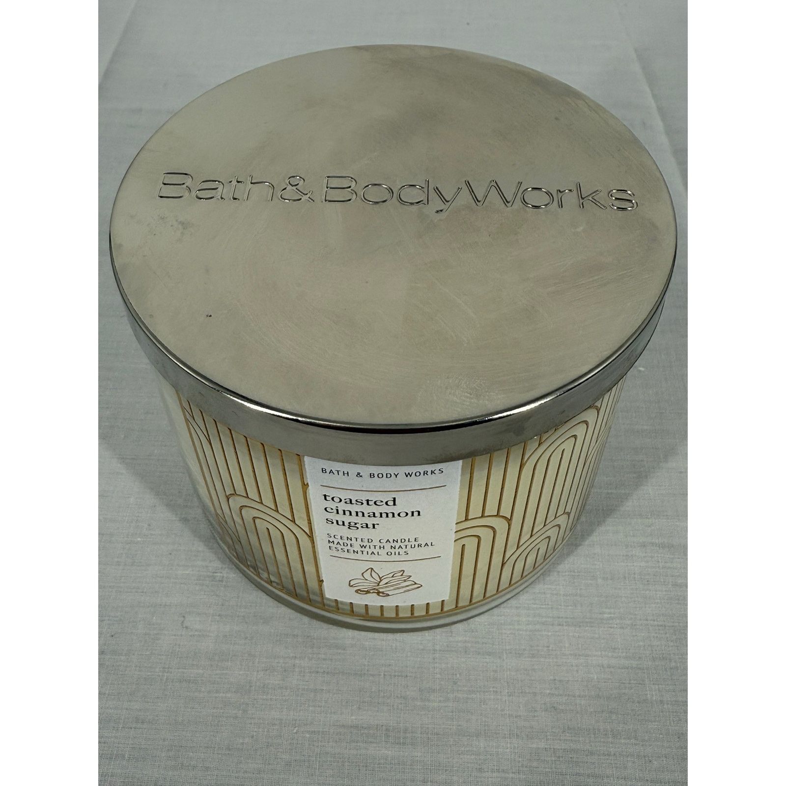 Other Bath&Body Holiday Scent 3Wick Candle Toasted Cinnamon Sugar Size ONE SIZE - 3 Thumbnail