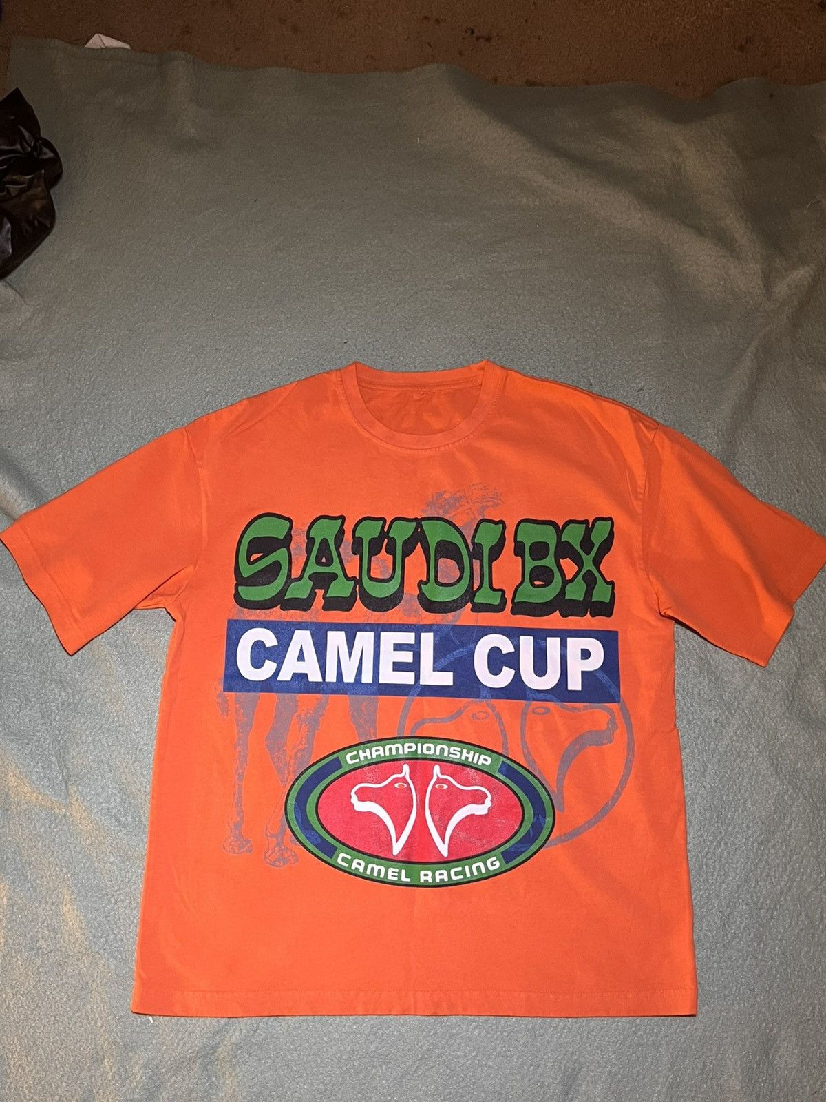 Other Orange Saudia Bronx men's tshirt. Never worn Size US L / EU 52-54 / 3 - 1 Thumbnail