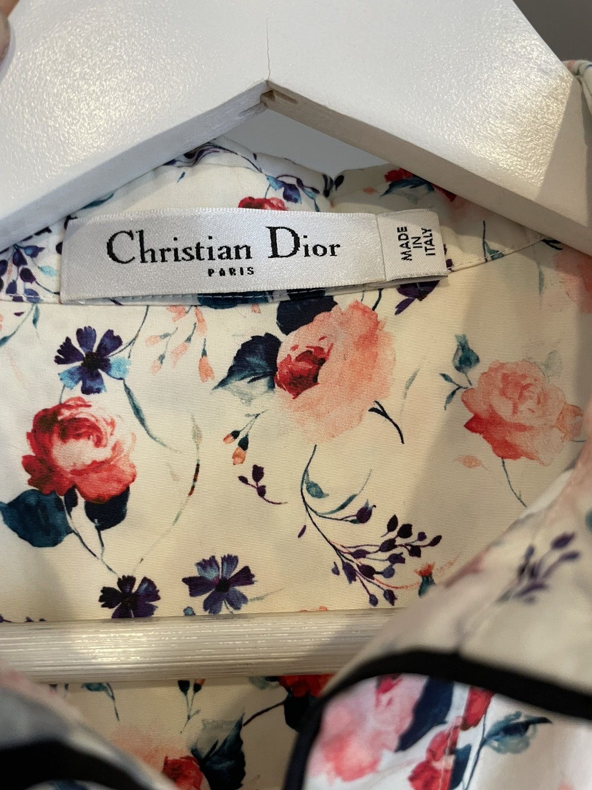 Christian Dior Monsieur × Dior 💎RARE💎 Christian Dior Floral Vintage Shirt Size M / US 6-8 / IT 42-44 - 2 Thumbnail