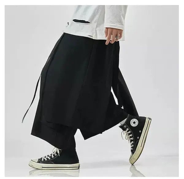 VIBE Japanese style loose cropped trousers Size US 30 / EU 46 - 2 Thumbnail
