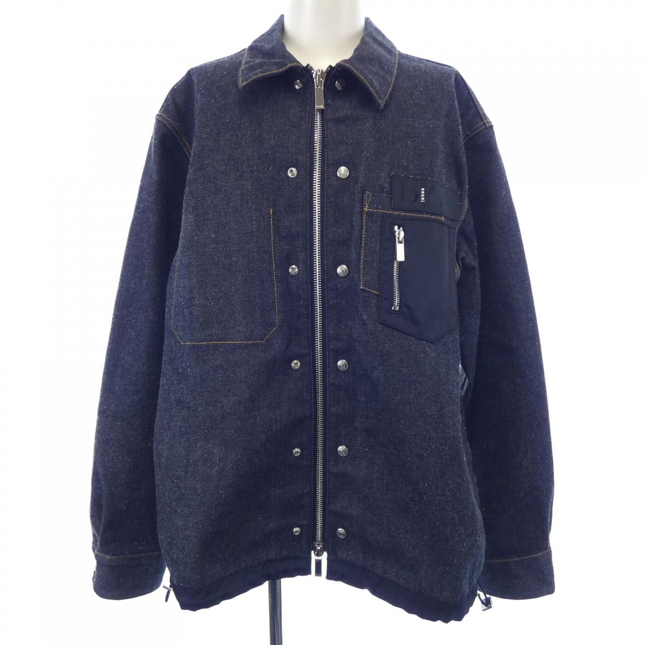 Dior Dior Denim Jacket Denim Outerwear 213D487AY507 DUTY FREE for USA