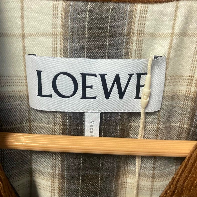 Loewe LOEWE Turned collar patchwork design denim jacket Size XXS / US 00 / IT 34 - 3 Thumbnail