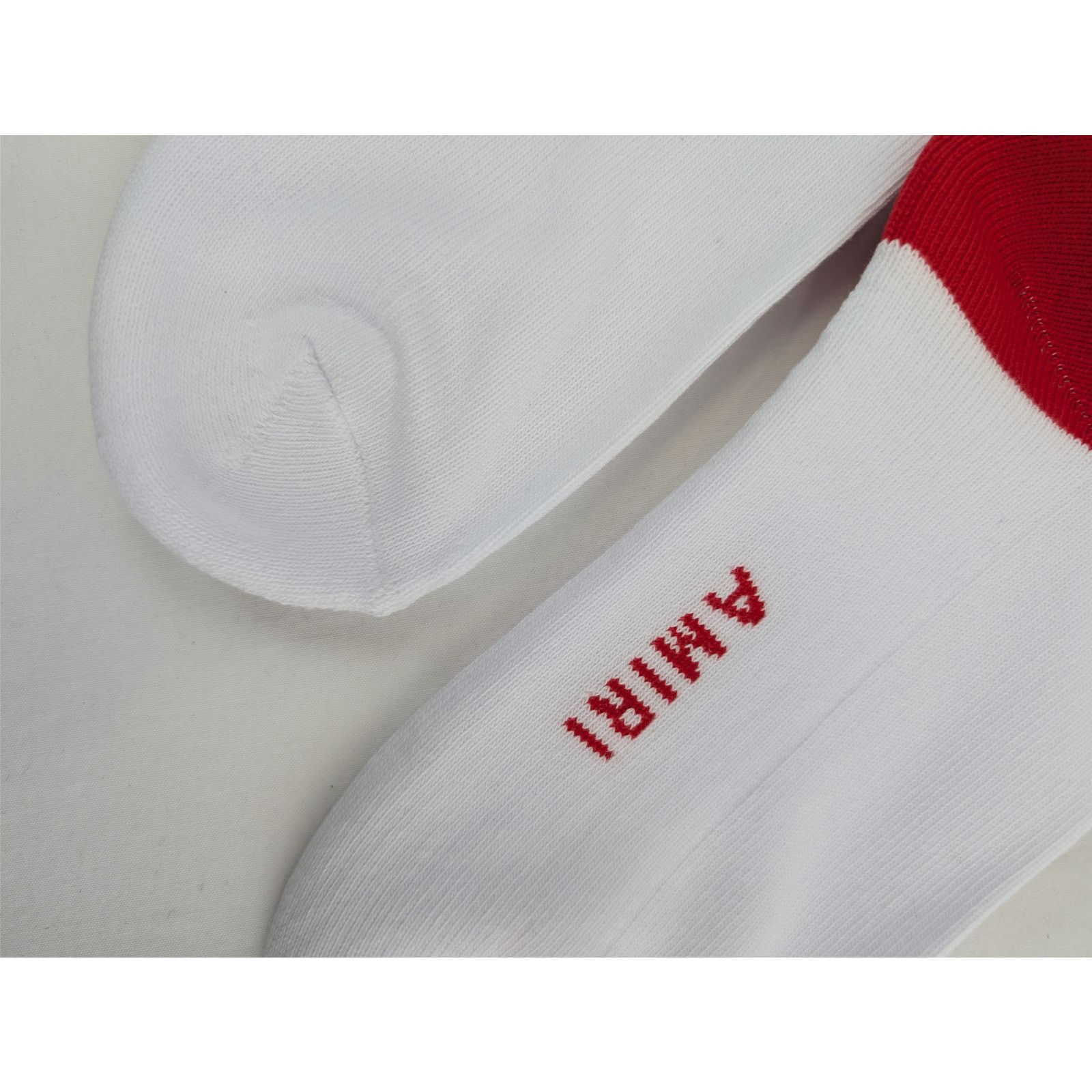 Amiri o1rshd1 Size: 43-44 / MA Tube Socks in White / Red Size ONE SIZE - 7 Thumbnail