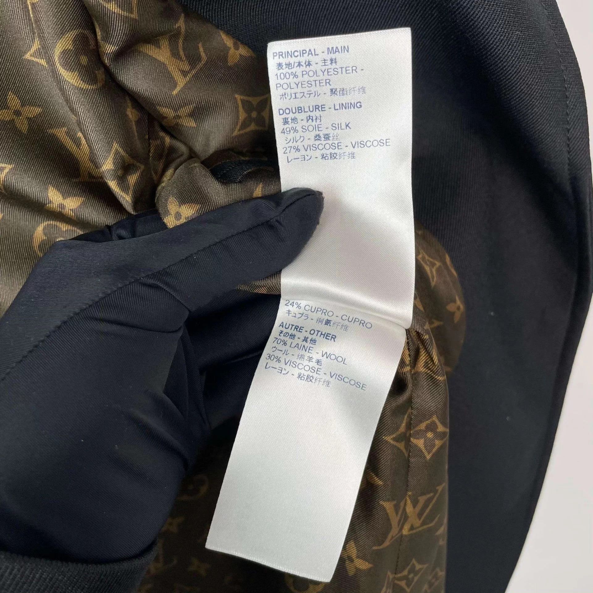 Louis Vuitton LV blazer 38 black Size S / US 4 / IT 40 - 5 Thumbnail
