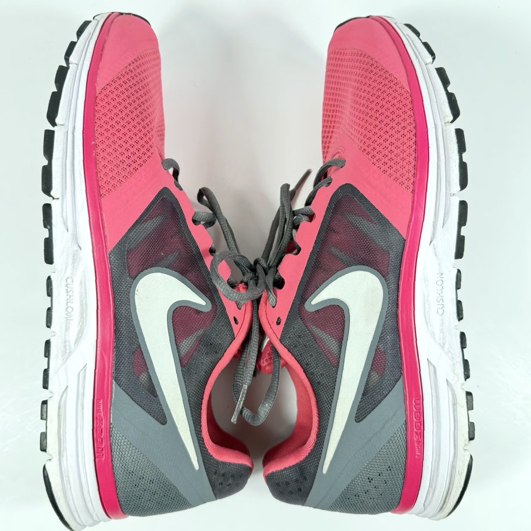 Nike Nike Zoom Vomero+ 8 Women’s Size 12 Pink Black Lace Up Sneakers 580593-610 Womens Sneakers Lace Up Nike Zoom Vomero+ 8 Size US 10 / IT 40 - 6 Thumbnail
