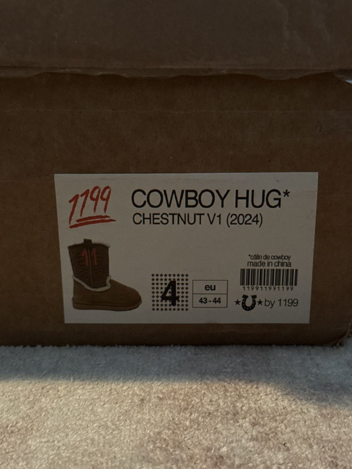 1199 Bazo 1199 Ugg Cowboy Boots Size US 10 / EU 43 - 8 Thumbnail