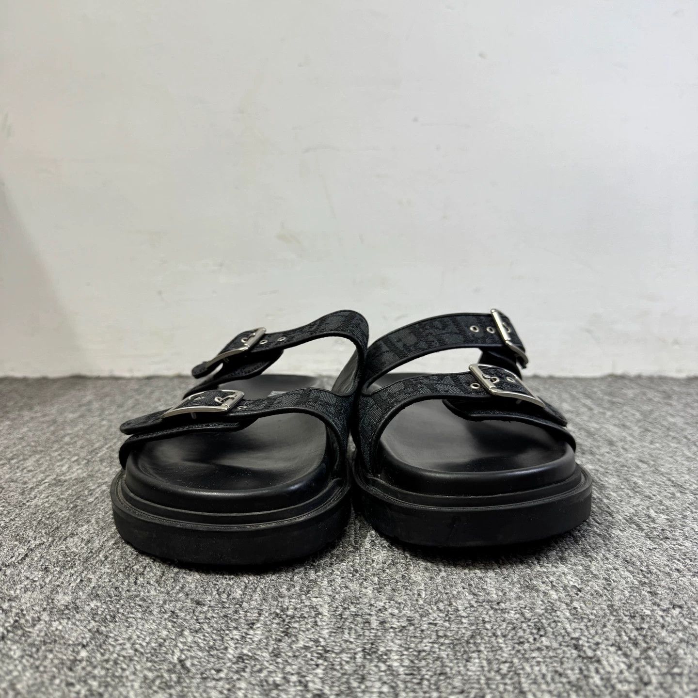 Dior Dior Women's Aqua Buckle Flat Sandals 95 New Size US 4.5 / IT 34.5 - 2 Thumbnail