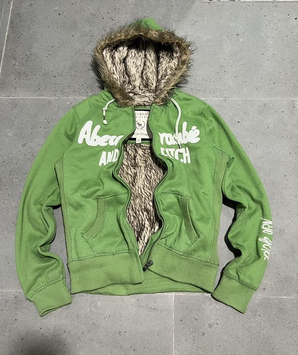 Abercrombie sherpa online hoodie