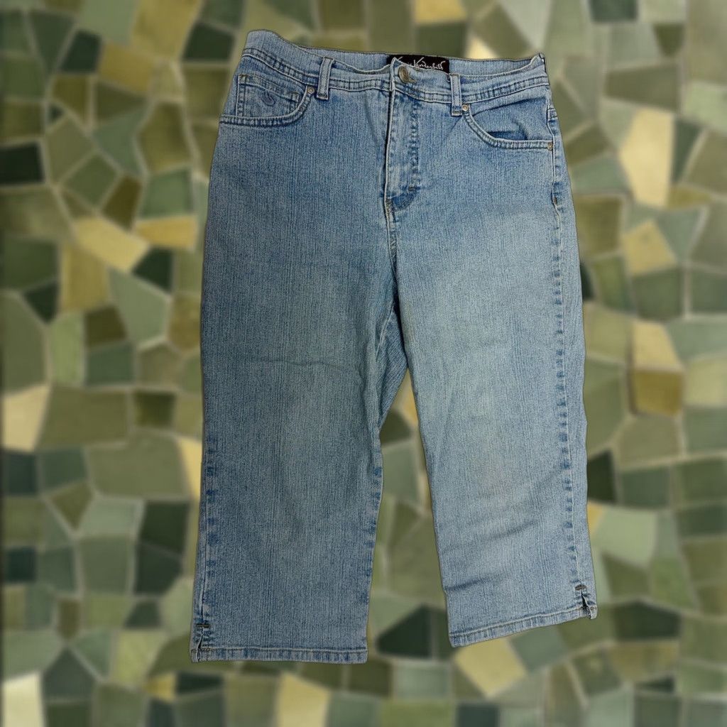 Gloria Vanderbilt Gloria Vanderbilt Womens Capis Size 8 Petite Denim Size ONE SIZE - 1 Thumbnail