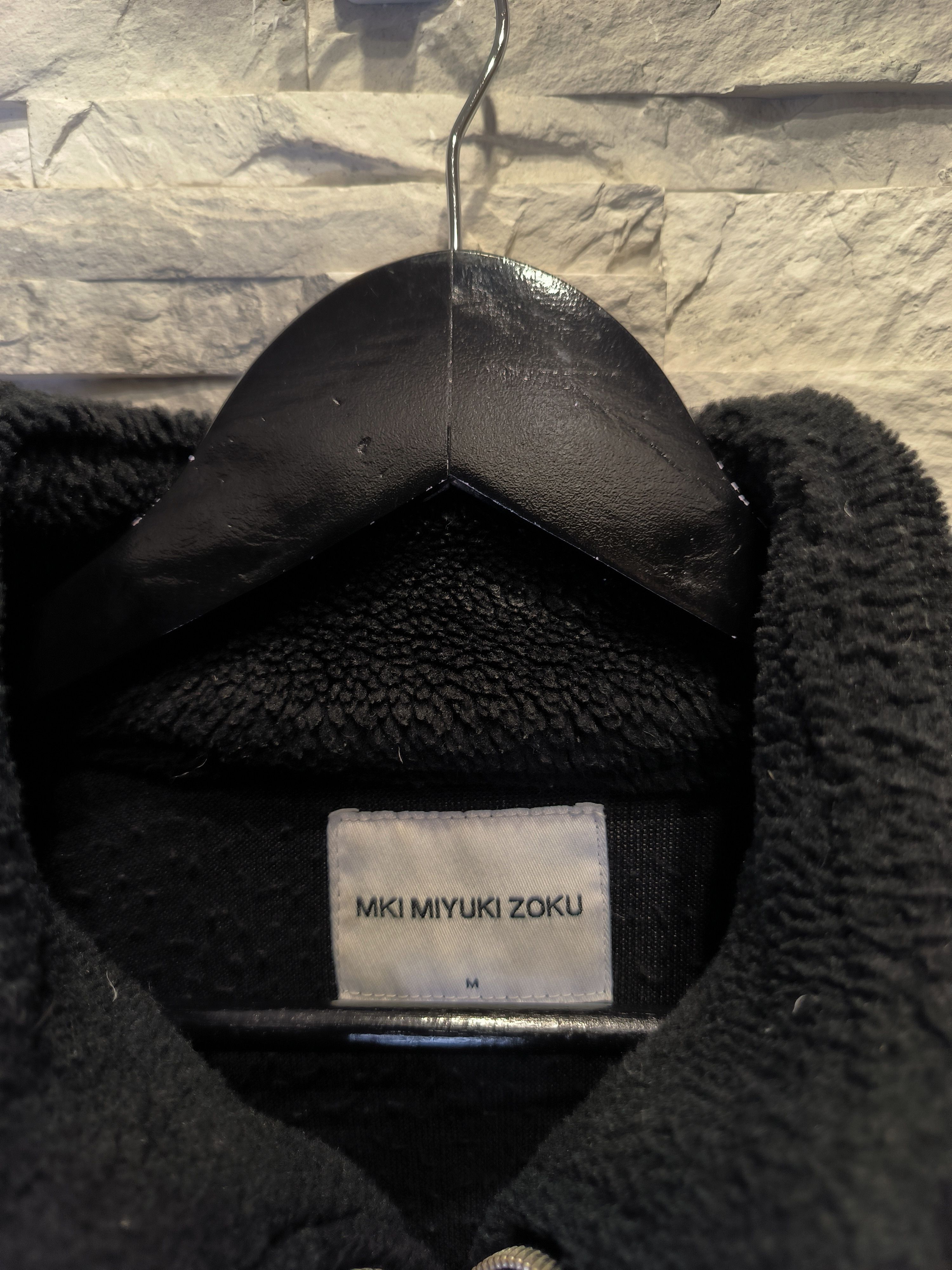 Mki Miyuki Zoku MKI Miyuki-Zoku Fleece Sweatshirt Half Zip Logo Black Size US M / EU 48-50 / 2 - 5 Thumbnail