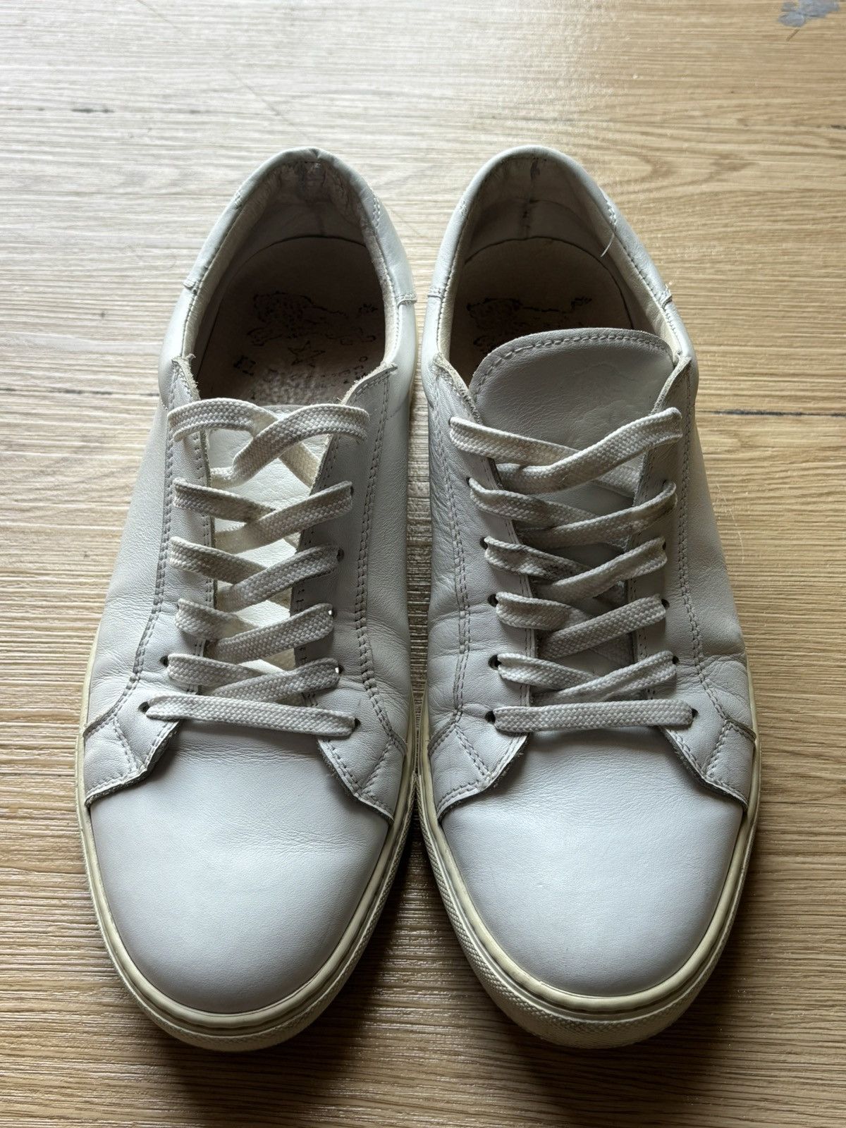 Il Bisonte Il BISONTE LEATHER SNEAKERS Size US 8 / EU 41 - 3 Thumbnail