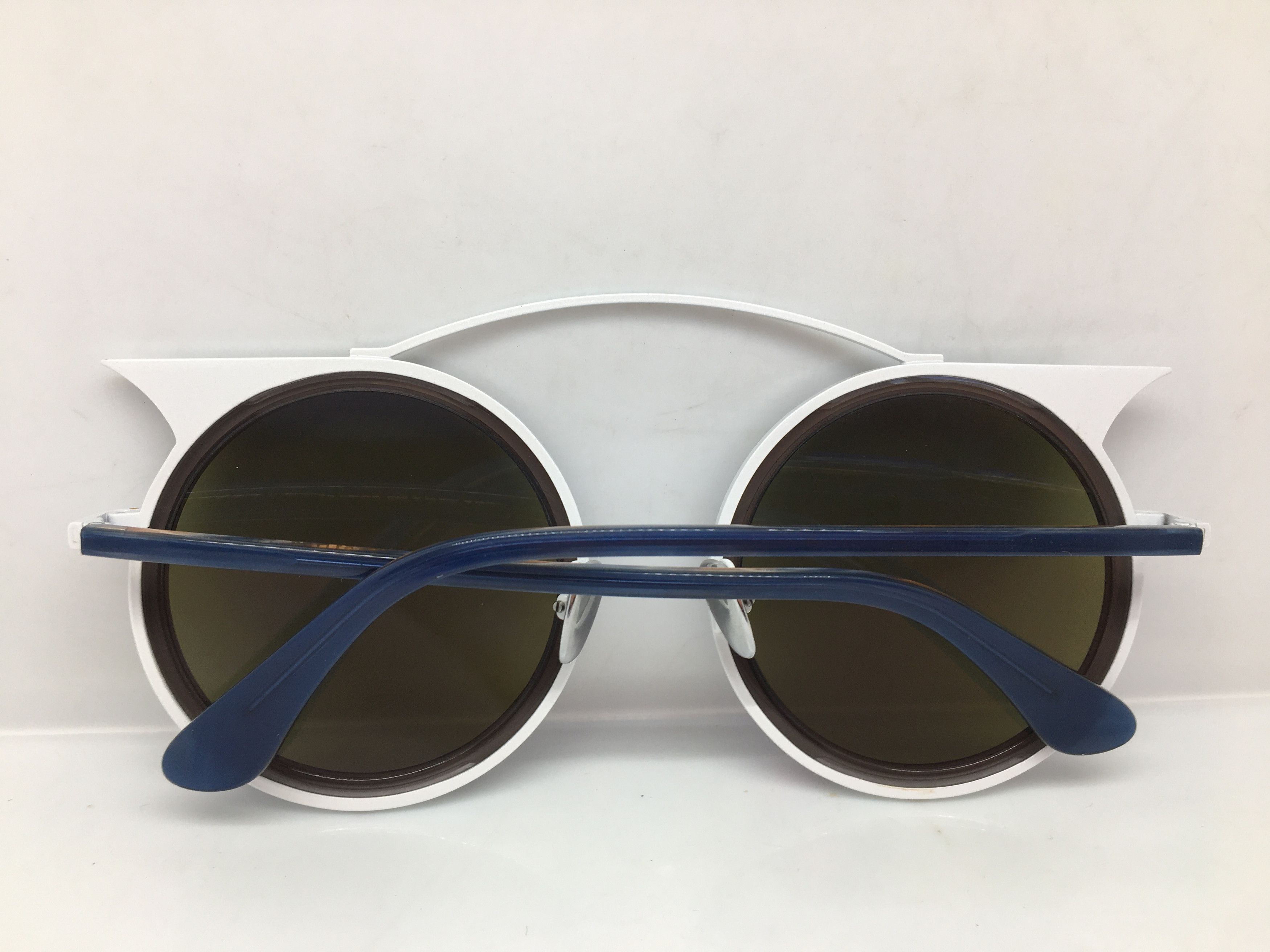 Other EOS E8510S White Round Sunglasses Frame Show Time Size ONE SIZE - 6 Thumbnail