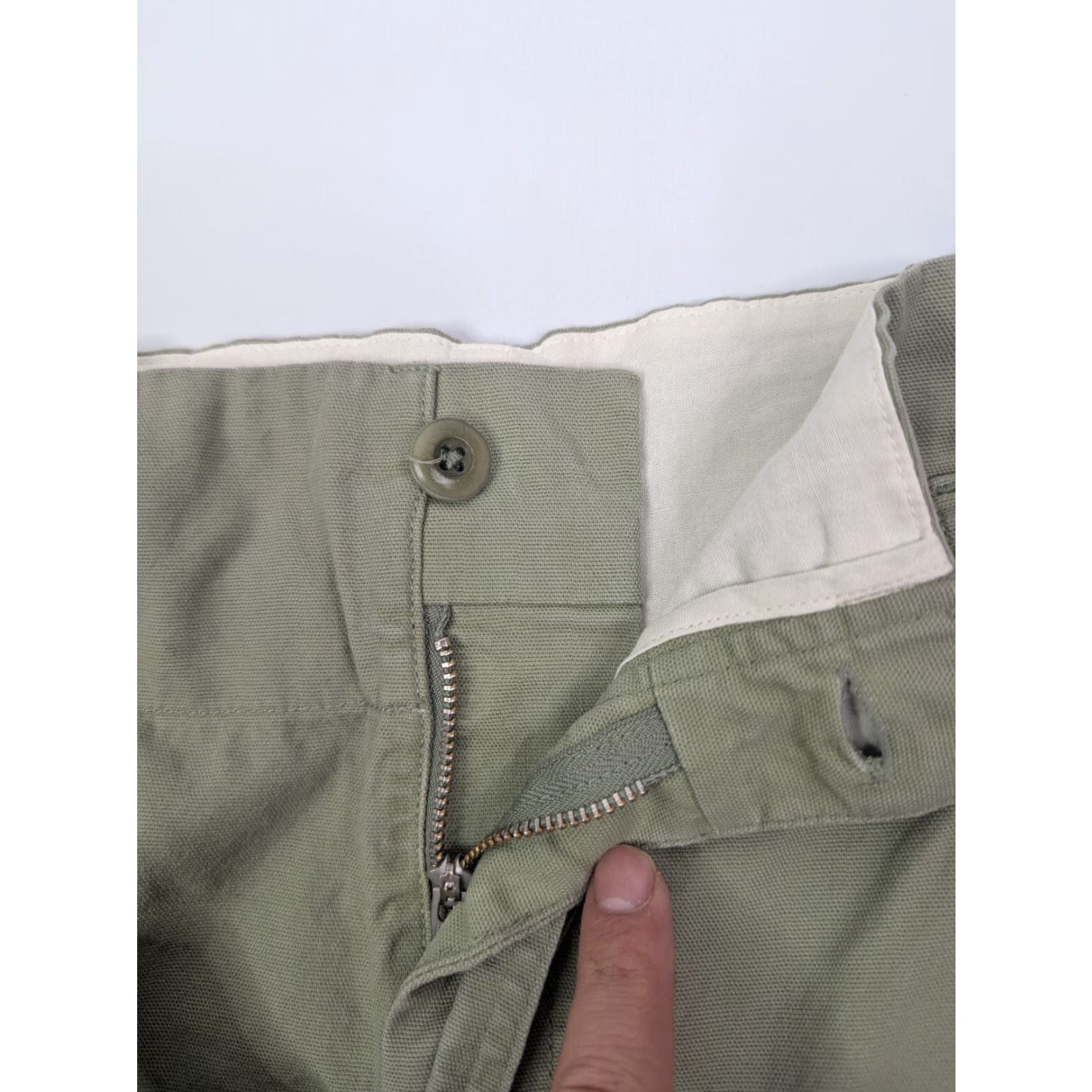 Gap Gap Womens Skirt Paperbag Mini Belted Green Size 14 Cotton Lyocell Douglas Size 36" / US 14 / IT 50 - 5 Thumbnail
