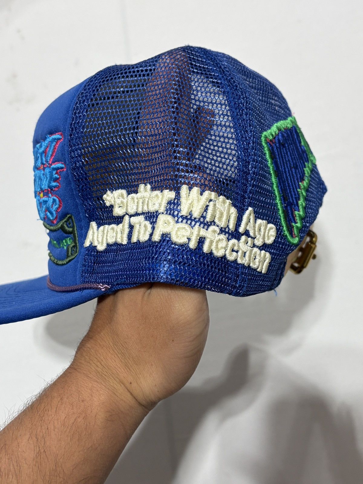 Better With Age Better With Age Next Time Is Blue Hat Size ONE SIZE - 4 Thumbnail