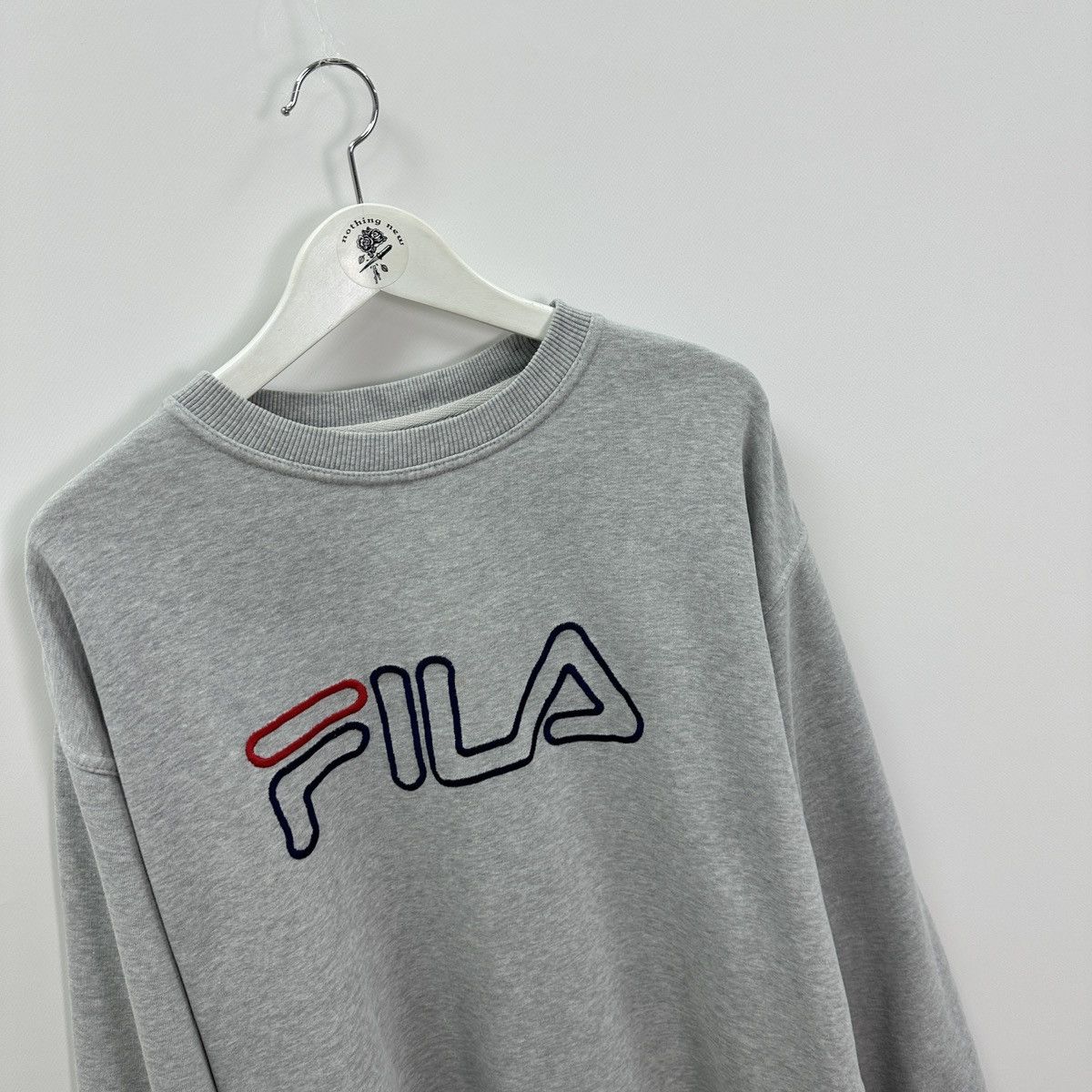 Fila Vintage 90s Fila Sweatshirt Embroidered logo y2k Italy og Size US L / EU 52-54 / 3 - 4 Thumbnail