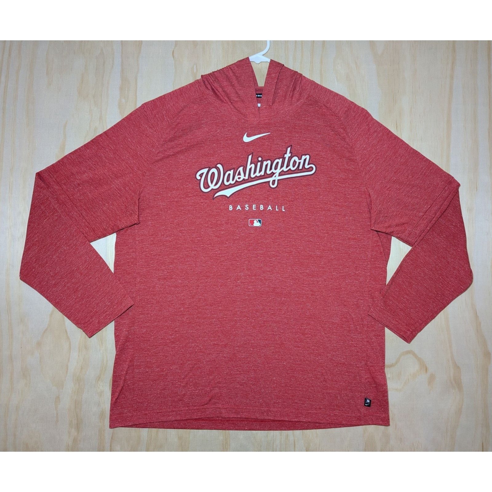 Nike Nike Men's XL Washington Nationals Hoodie TEAM ISSUE Size US XL / EU 56 / 4 - 1 Thumbnail