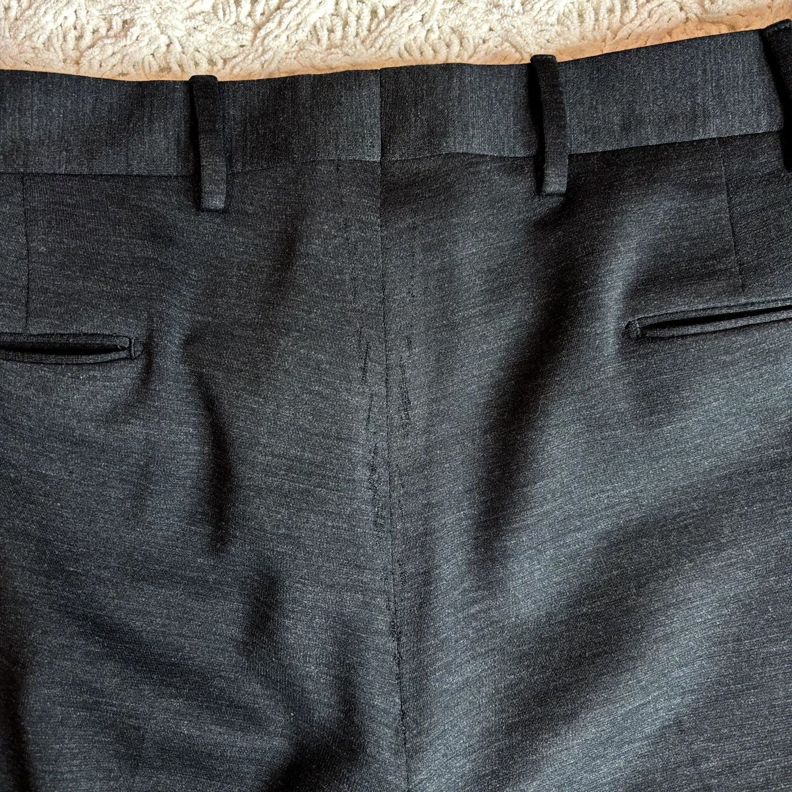 Other PT01 Pantaloni Torino Men W34 Dress Pants Gray Wool & Cotton Size 34S - 11 Thumbnail