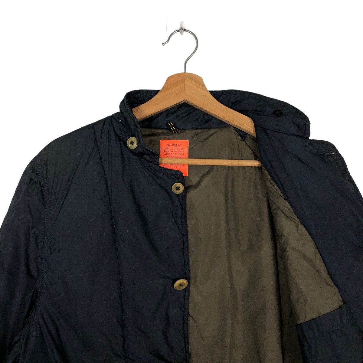 Japanese Brand 🔥RARE NYLON JACKET GOWEST INSPECTOR JACKET BUZZ RICKSONS Size US M / EU 48-50 / 2 - 11 Thumbnail