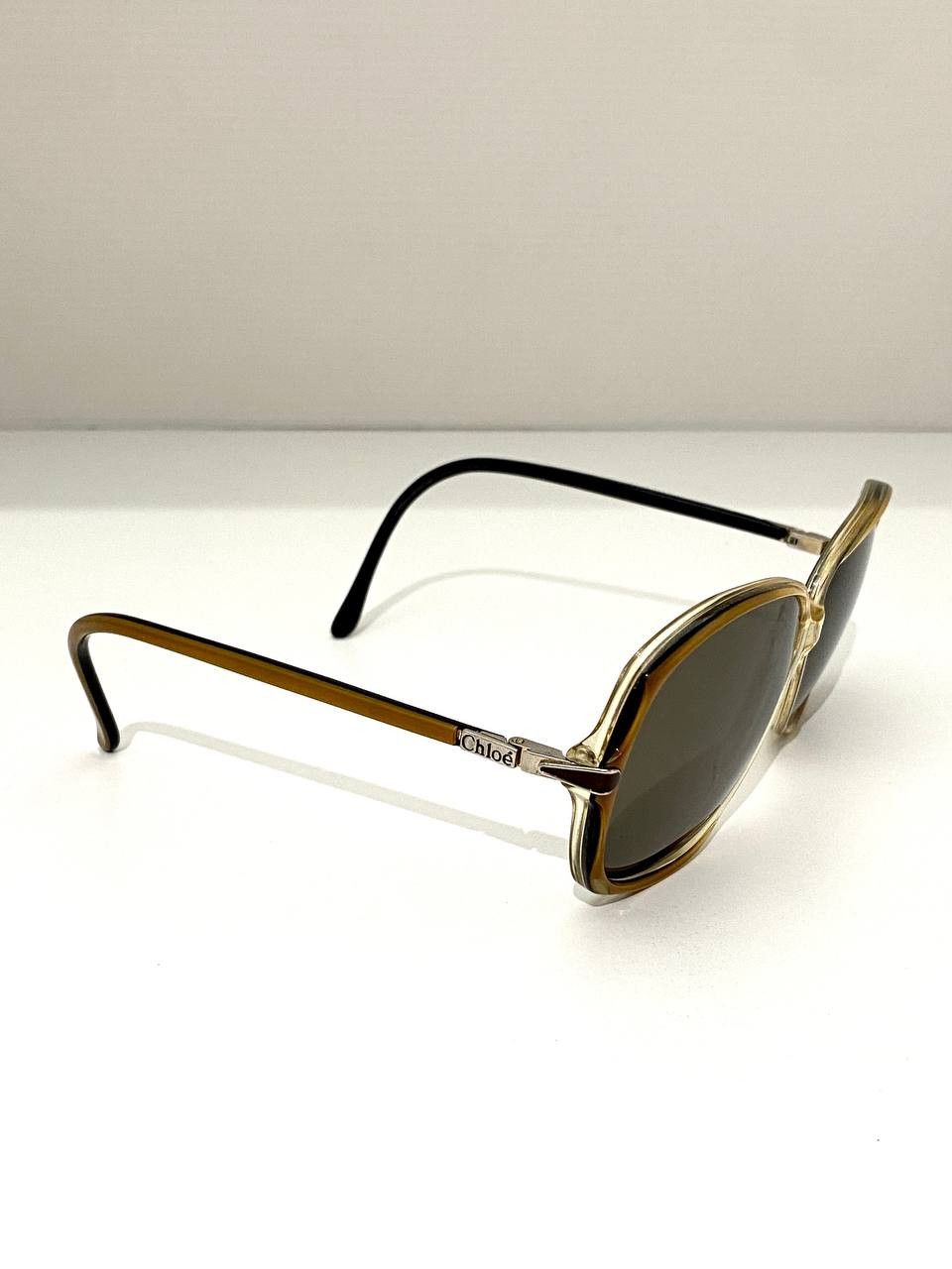 Chloe Chloe Logo Oval Round Vintage Sunglasses Y2K Size ONE SIZE - 4 Thumbnail