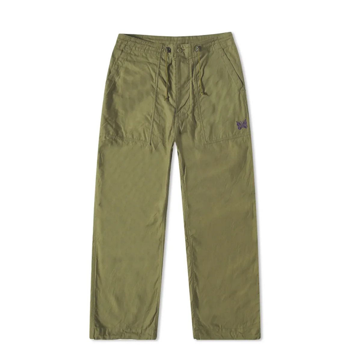Needles NEEDLES Olive String Fatigue Trousers Size US 32 / EU 48 - 1 Thumbnail
