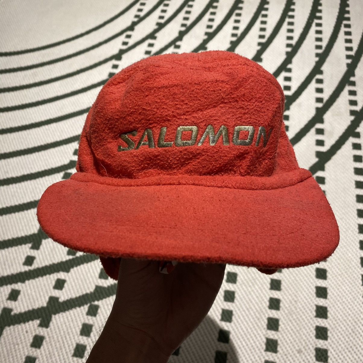 Salomon × Vintage Vintage Salomon Winter Hat Snapback Size ONE SIZE - 5 Thumbnail