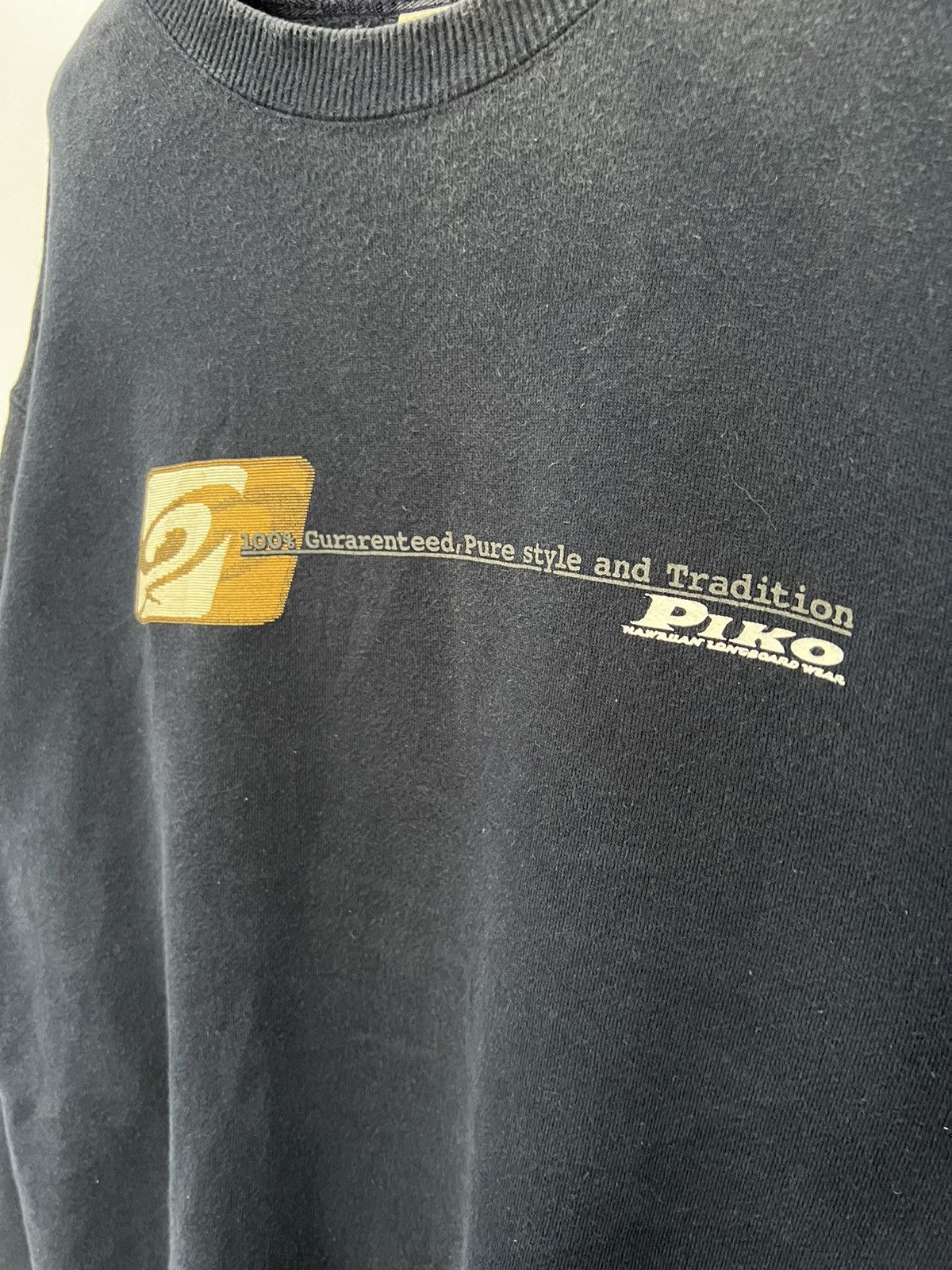 Vintage 🔥 SURFWEAR 🔥 Piko Sunfaded surf Roundneck Sweatshirt - M Size US M / EU 48-50 / 2 - 6 Thumbnail