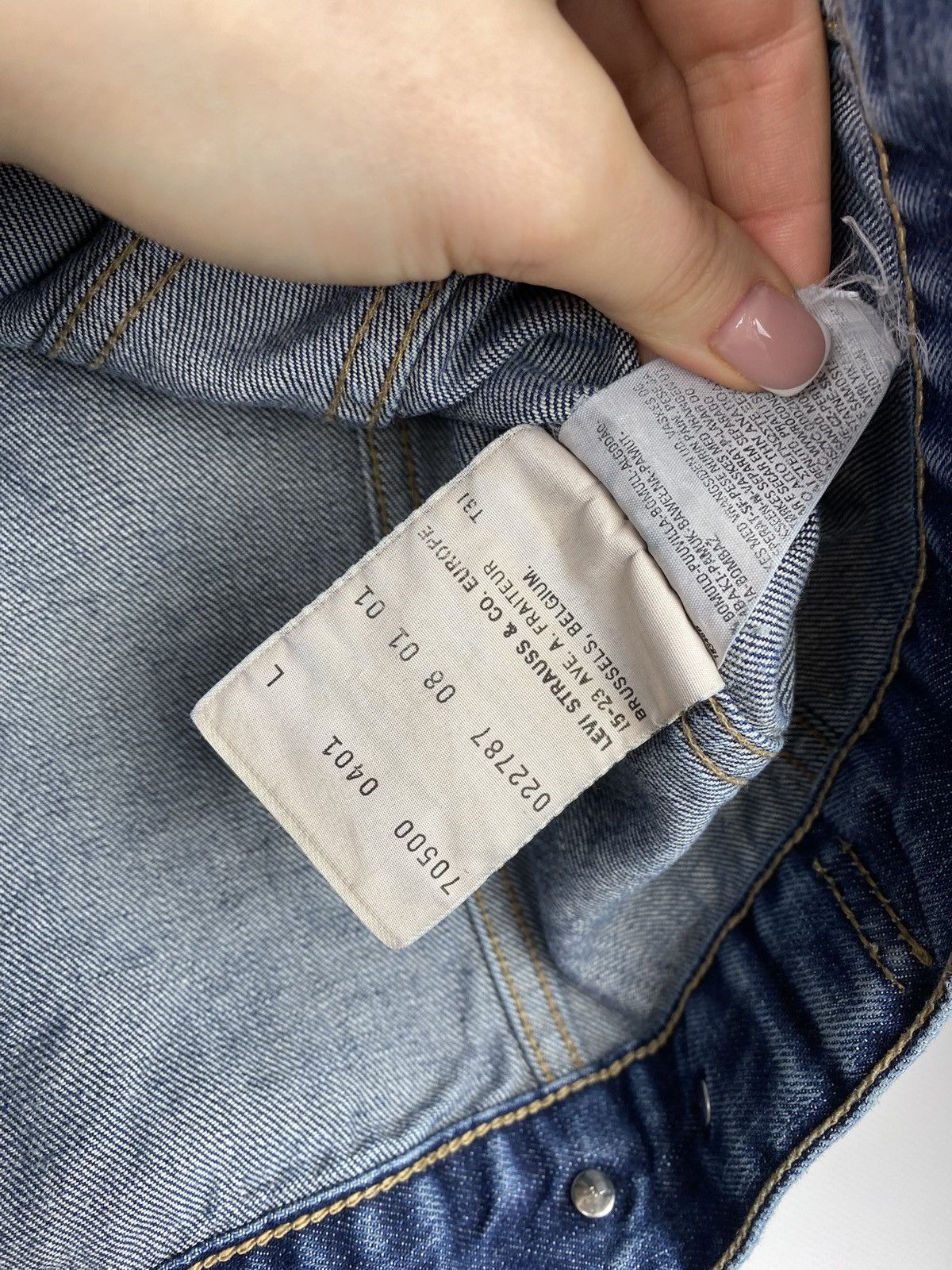Levi's × Vintage Levis vintage ladies denim trucker jacket size L Size L / US 10 / IT 46 - 20 Thumbnail
