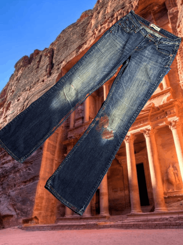 Levi's × Vintage Vintage Levis Jeans Dark Wash Distressed Denim Size 26" / US 2 / IT 38 - 1 Thumbnail