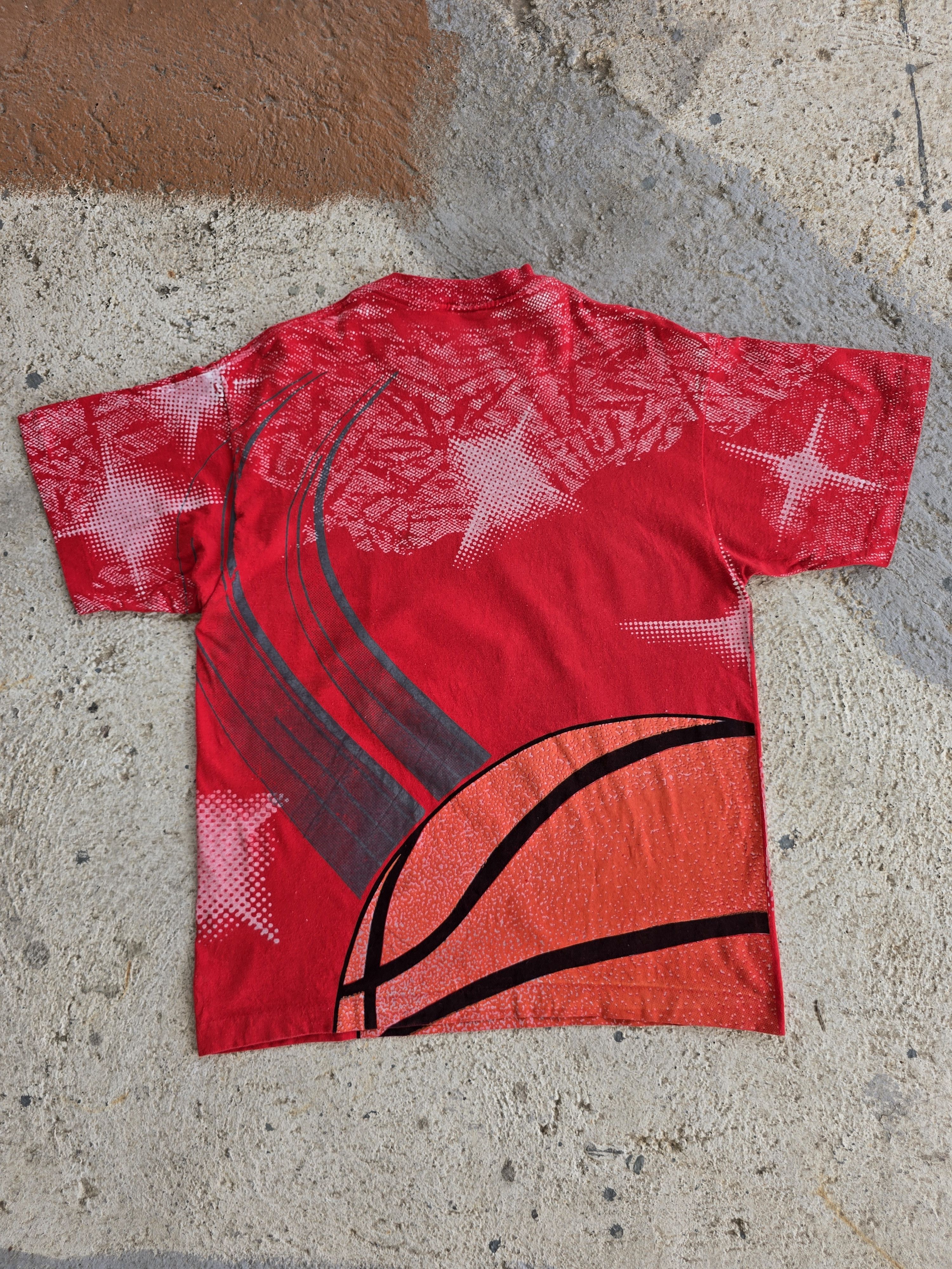 NBA Vintage 1994 Houston rockets AOP t-shirt Size US L / EU 52-54 / 3 - 4 Thumbnail