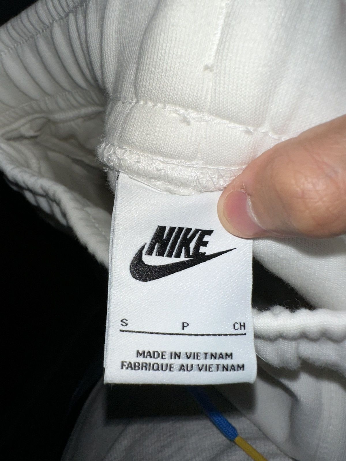 Nike NIKE Off-White & Grey Sportswear Swoosh Tech Hoodie and Sweatpants Size US S / EU 44-46 / 1 - 8 Thumbnail