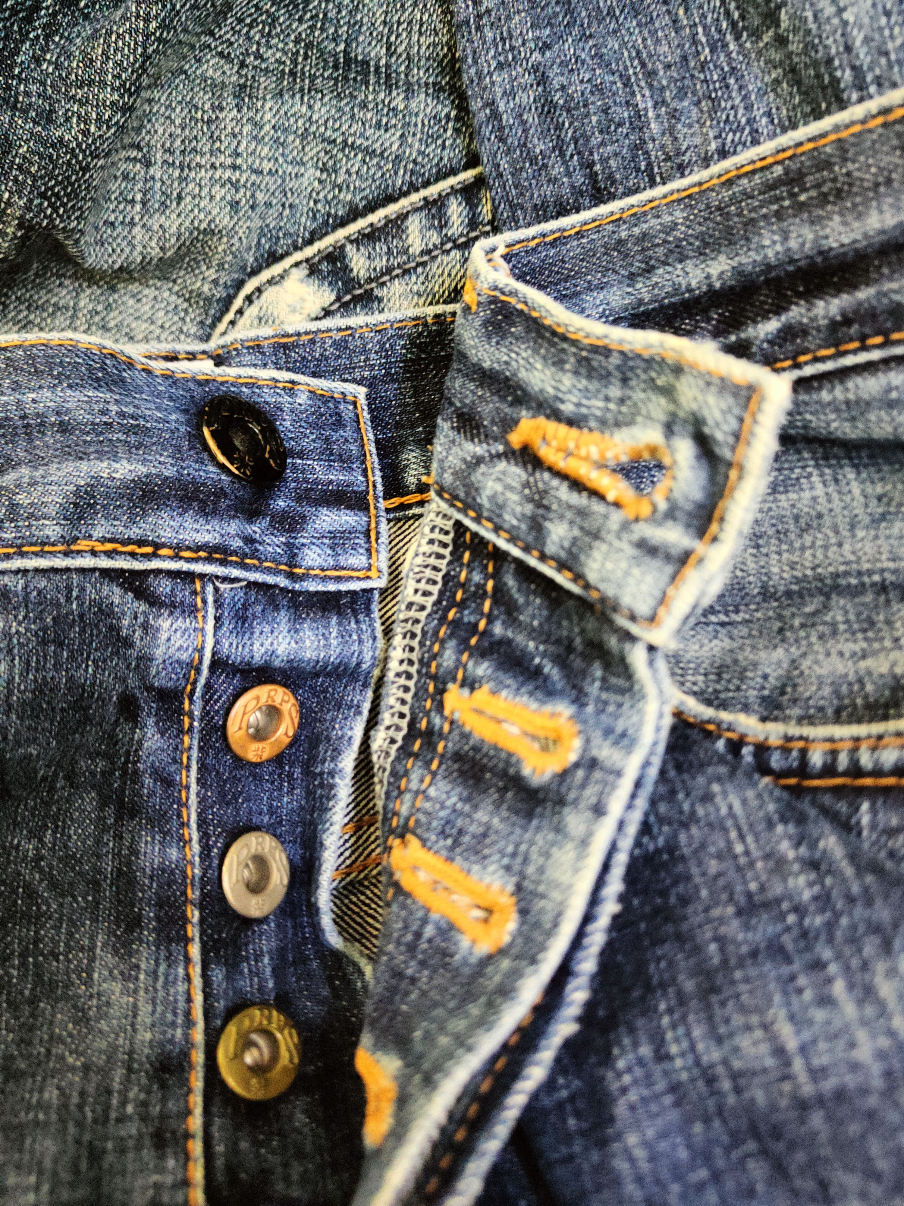 Prps DL Prps japan faded Blue Distressed Ripped denim #46-894 Size US 30 / EU 46 - 18 Thumbnail