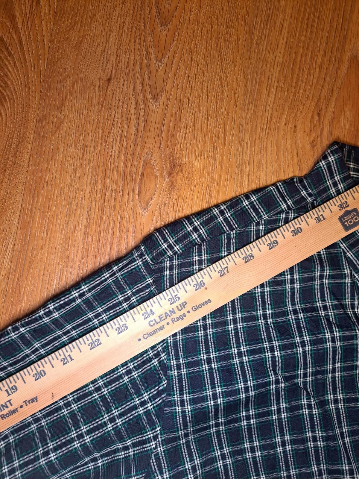 L.L. Bean LL Bean Button Up Dress Shirt Mens XL Blue Plaid 100% Cotton Size US XL / EU 56 / 4 - 8 Thumbnail