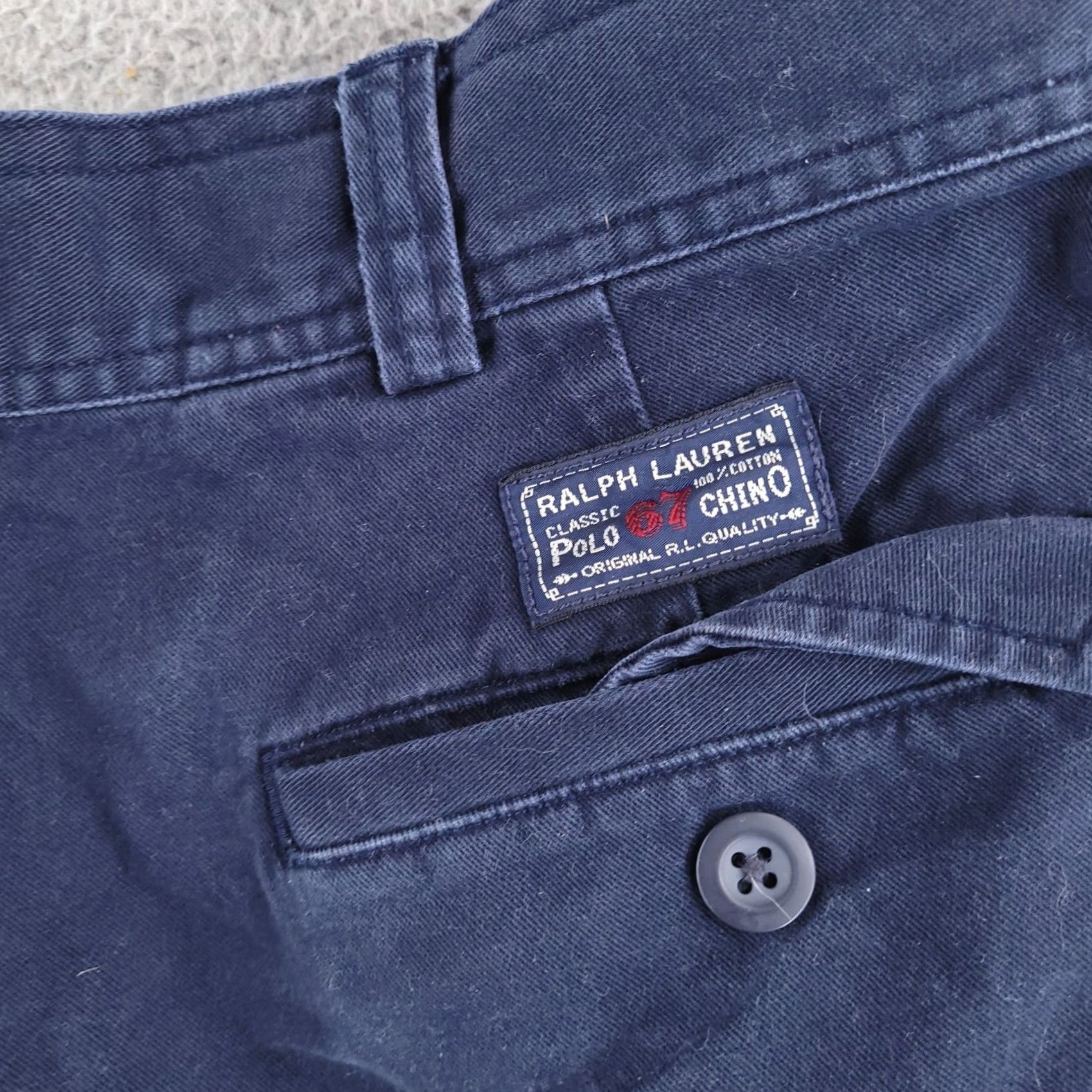 Polo Ralph Lauren Polo Ralph Lauren Shorts Cargo Men 35 Blue Cotton Vintage Polo Ralph Lauren Cargo Shorts Men 35 Blue Cotton Retro Size US S / EU 44-46 / 1 - 7 Thumbnail