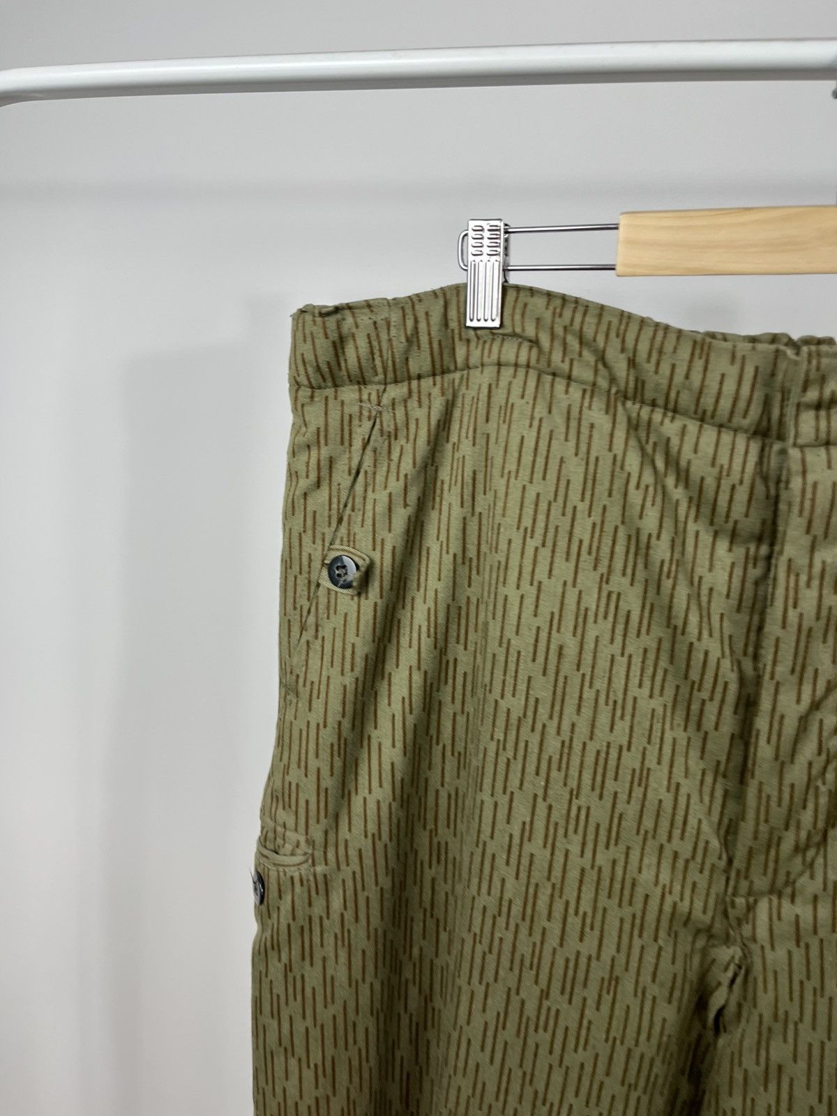 Other Vintage Military Army Pants Rain Camo Cargo Trousers Men W36 Size US 34 / EU 50 - 4 Thumbnail