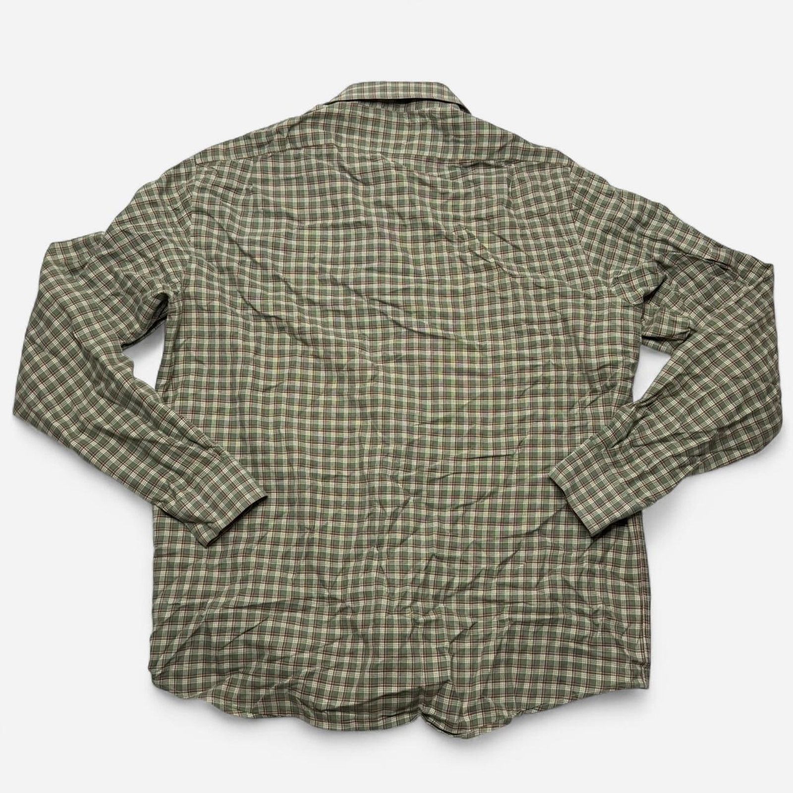 Ralph Lauren Ralph Lauren Green Plaid Long Sleeve Button Down Shirt Men L Size US L / EU 52-54 / 3 - 2 Thumbnail