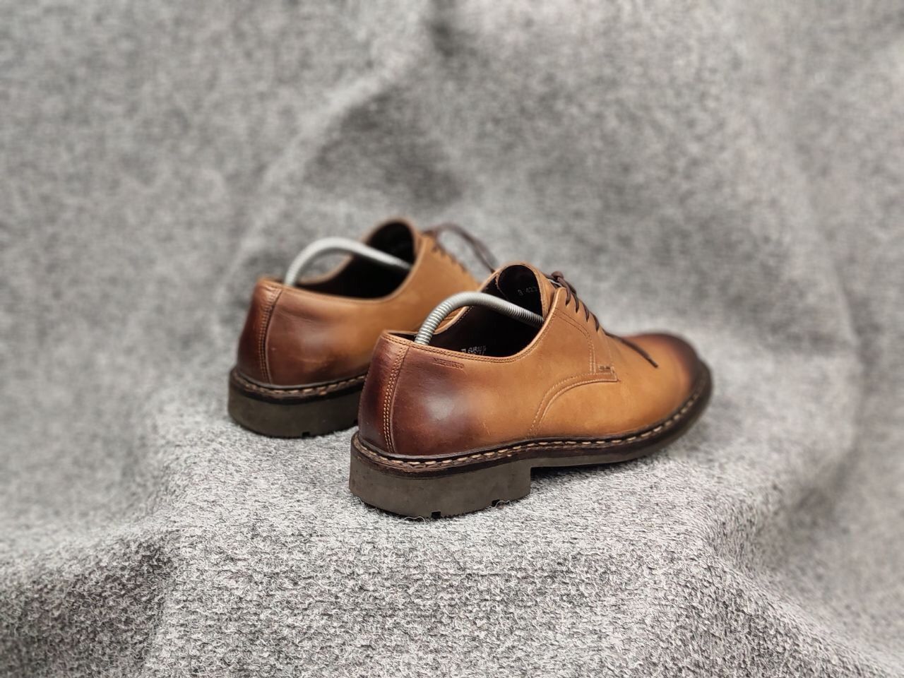 Designer × Mephisto Mephisto Brown Derby Classic Mens Lace Up Shoes Size US 11 / EU 44 - 10 Thumbnail